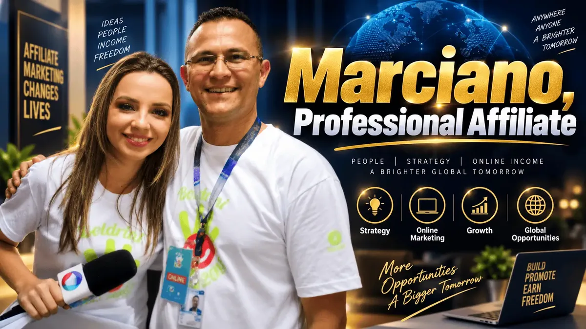 Marciano de Lima Oliveira, the person who answers every Gold Dipped Rose message
